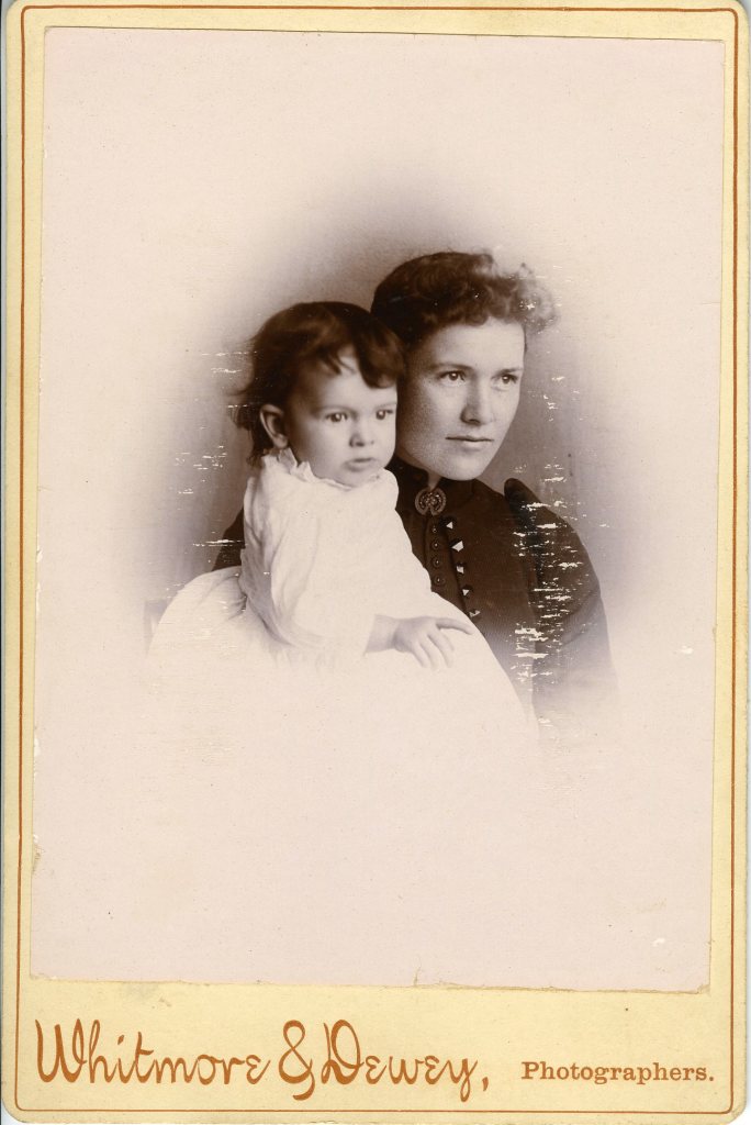 Kate Parrish Streeter and child