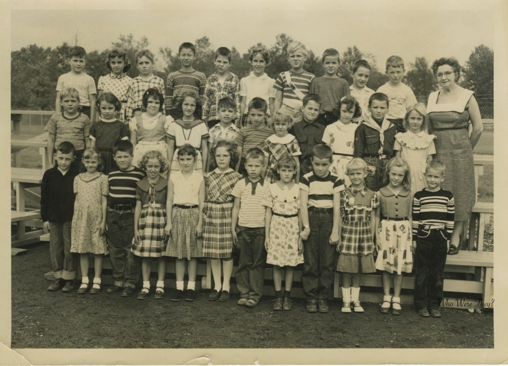Unidentified school children