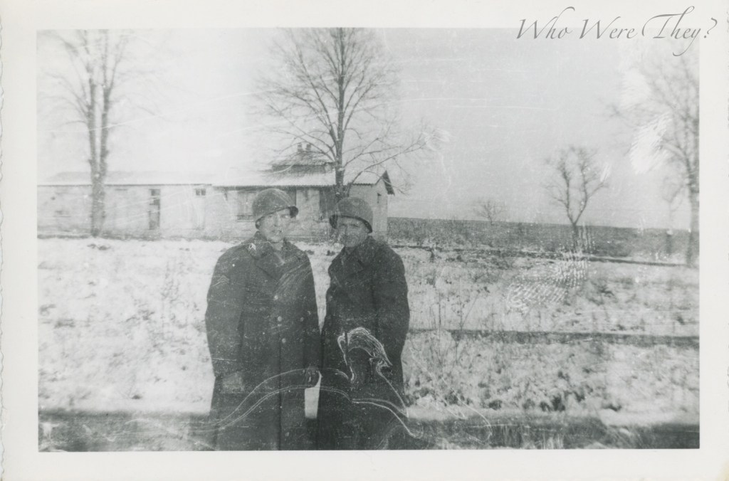 Carroll & Munan at Verdun, France 1944